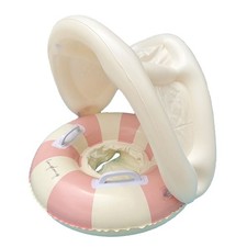 Baby Float Sun Protection Baby Swimming Pool Float Ring With Canopy 