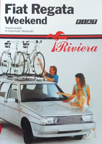 Fiat regata weekend - fiat, rivieria