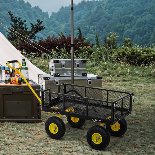 Garden carts steel trolley - garden,