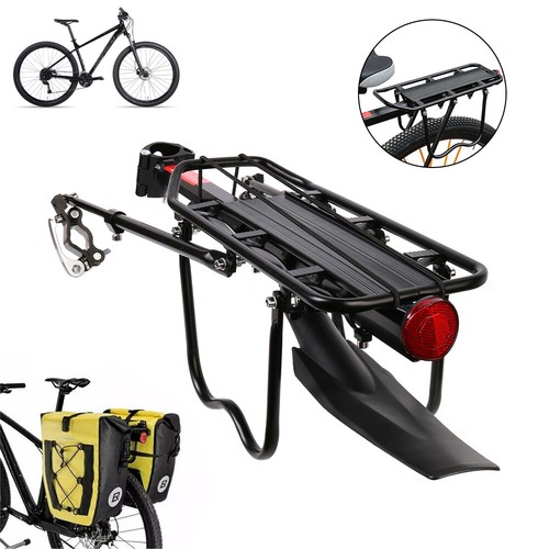 Bike rear pannier rack - rear,
