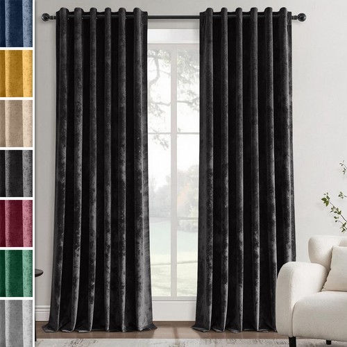 Heavy duty velvet curtains - duty,