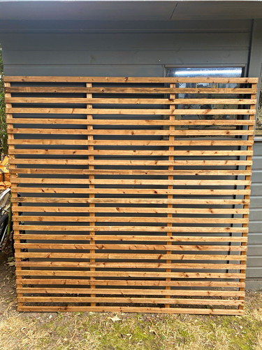 Horizontal slatted - horizontal,