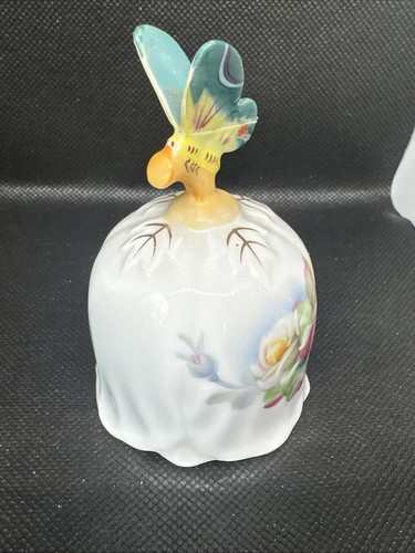 Vtg porcelain butterfly floral - vtg,