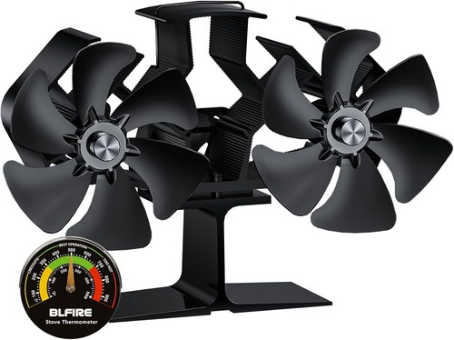 Wood stove fan - wood,