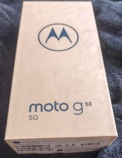 Motorola Moto G53 5G Smartphone 128GB, Ink Blue, Unlocked, Dual SIM