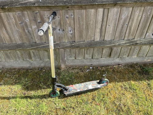 Black gold push scooter for - gold,