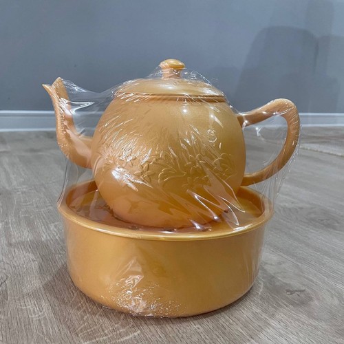Brown pitcher and - wash, bowl