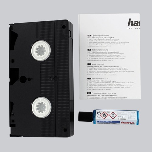Hama video head cleaning - head,