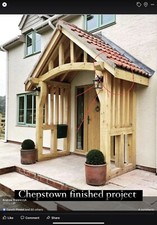 Oak Porch Canopy Green Oak-