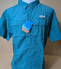 Columbia Cascades  Explorer Men's Short  Sleeve Shirt- Large