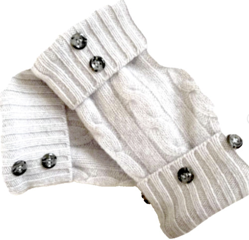 Fingerless gloves gray - fingerless,