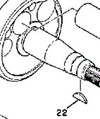 YAMAHA WOODRUFF KEY AS1 AS2