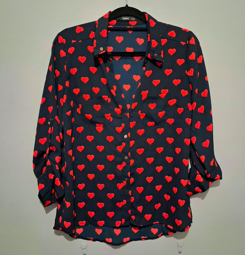 Oasis navy blue - blue, red