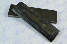 Pair of Black Canvas Micarta