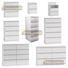 IKEA MALM Chest of Drawers – 2 3 4 6 Drawer Bedroom Storage Unit Modern