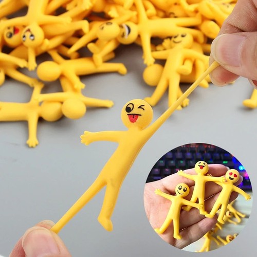 Yellow stretchy men smiley - stretchy,