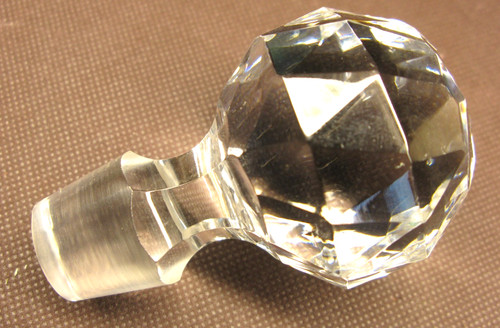 Vintage crystal faceted - vintage,