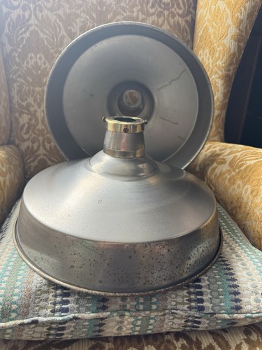 Pair vintage industrial steel - industrial,