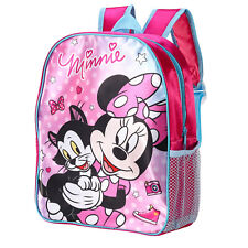 Disney Minnie Mouse Kids Childrens Premium Backpack School Rucksack Travel Bag