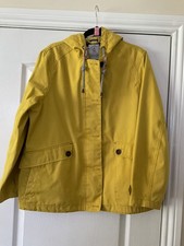 JOULES YELLOW WATERPROOF COAT