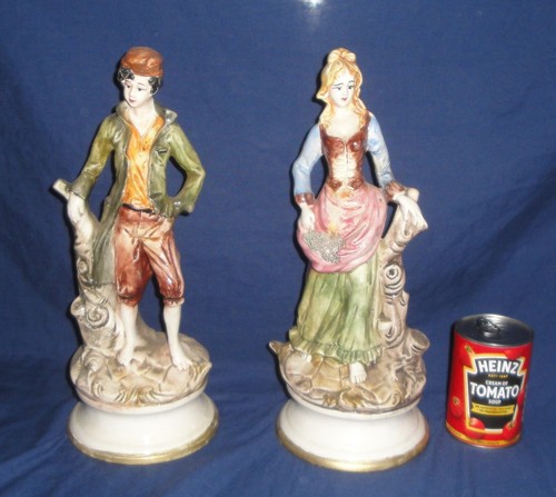 Vintage very large - large, pair
