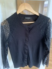Jaeger Black Cardigan Small