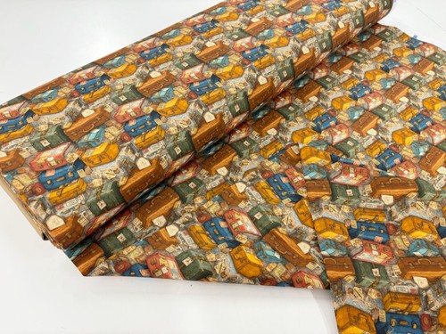 Vintage suitcases cotton - vintage,