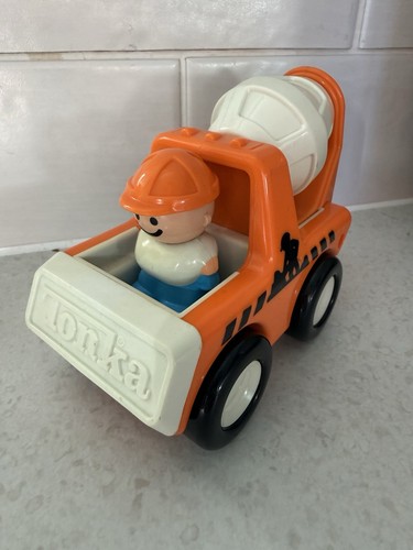 Tonka cement mixer with figure - mixer,