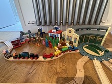 Mattel Thomas& Friends Tidmouth Sheds Trackmaster, BRIO, ELC& Bigjigs Train Set 