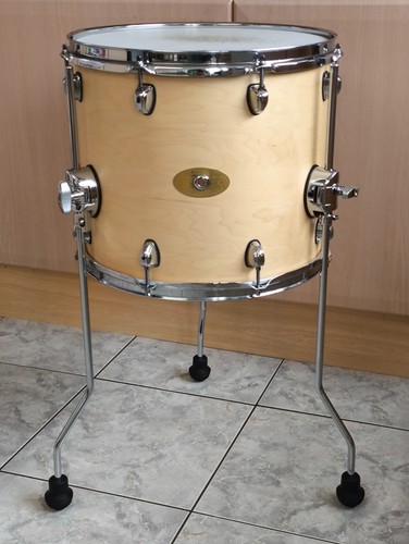 14x12 maple shell floor tom - maple,
