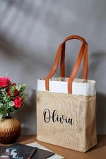 Personalised Jute Shopper