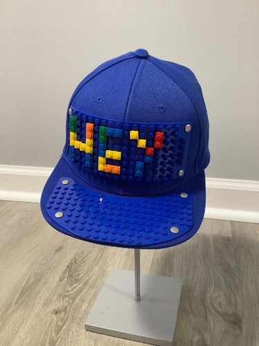 Bricky blocks blue snapback - bricky,