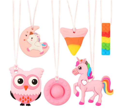Sensory chew necklace pack - chew, 6