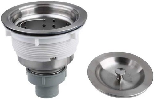 Waste outlet for bowl backwash - waste,