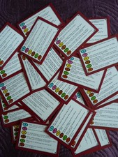 50 Trivial Pursuit Baby Boomer Game Cards ideal for Pub Quiz from Subsidiary set