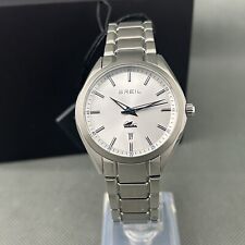 Breil Mens Manta City Watch TW1610 Silver SSteel Round Dial Date Quartz New Batt
