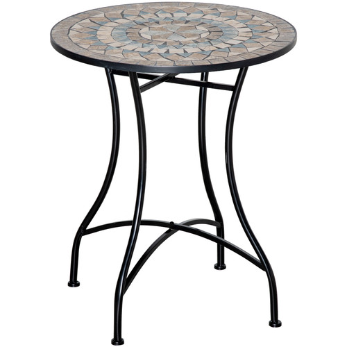 60cm ceramic mosaic tabletop - 60cm,