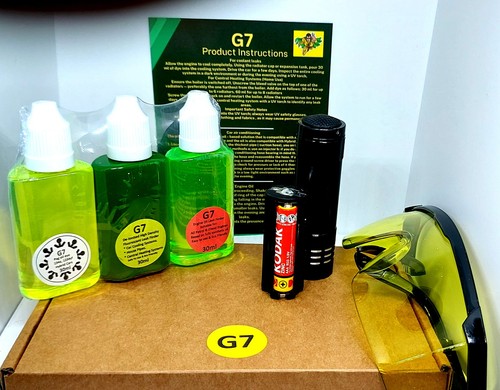 Leak detection kit car - g7, uv