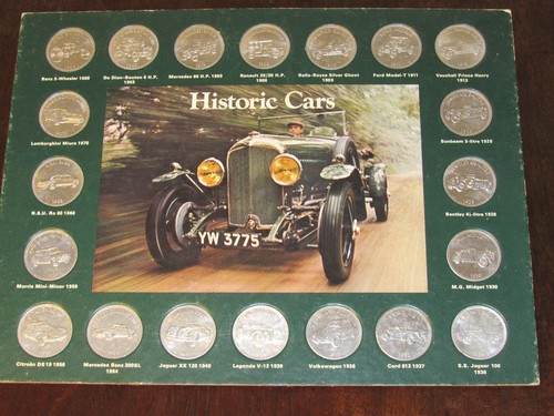 Historic cars coin - historic,