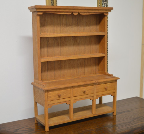 Solid oak miniature welsh - solid,