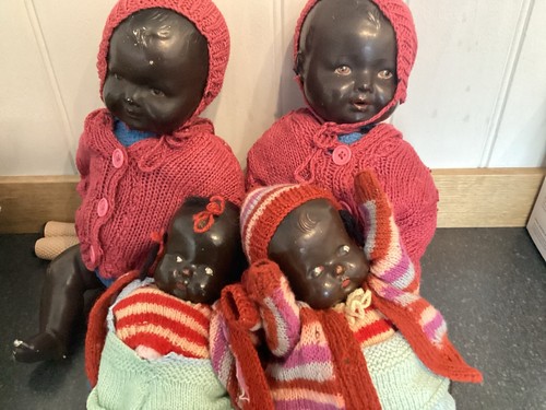 Four ethnic dolls - dolls,very, well