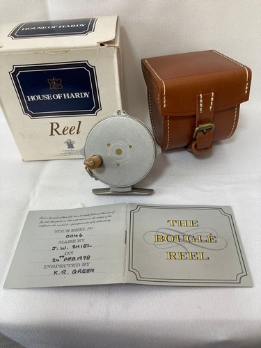 Hardy bougle 1998 fly reel - fly,