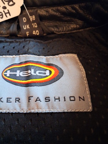 Held leather motorcycle jacket - held,