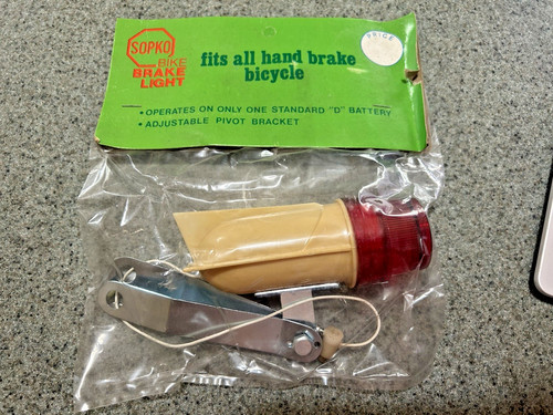 Vintage bicycle light - bicycle, unopened