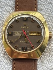 ZODIAC SST 36000 HI BEAT AUTOMATIC WATCH Vintage & Rare