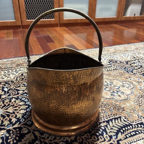 Vintage hammered copper - hammered,