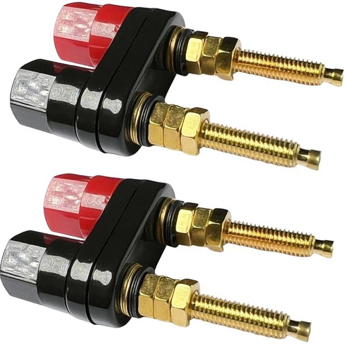 2pcs dual binding post - dual,