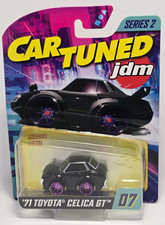 CAR TUNED - MGA - JDM SERIES 2 '71 TOYOTA CELICA GT -  BLACK # 07  - NEW