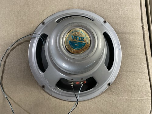 Vintage vox silver - bulldog, 12"