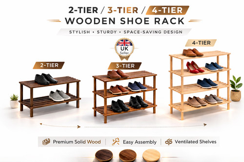 Tier wooden shoe - 2,